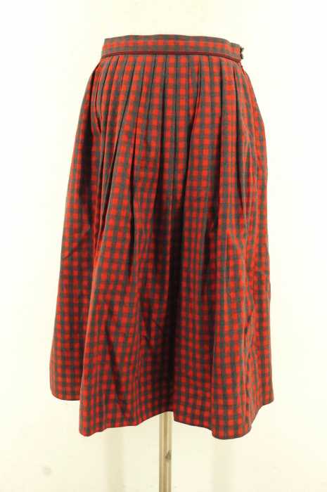 OLIKA vintage brollop （オリカ） チェックロングスカート レディース スカート