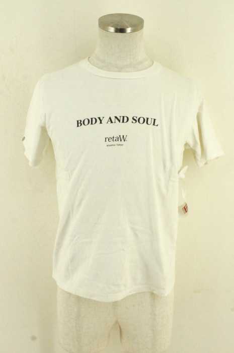 retaW （リトゥ） メッセージプリントTシャツ メンズ トップス