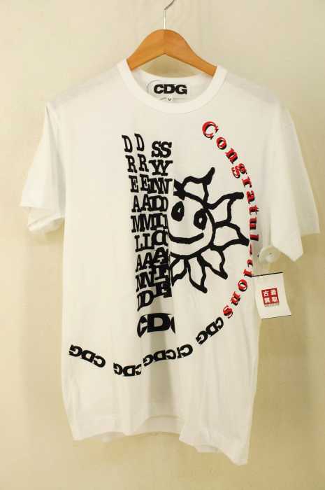 COMME des GARCONS （コムデギャルソン） CDG 18ss プリントTシャツ メンズ トップス