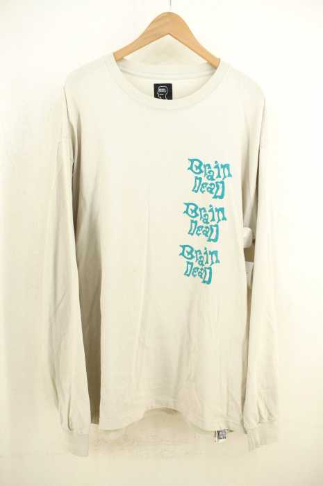 BRAIN-DEAD(ブレインデッド) サイケデリカテッセンL/S TEE メンズ トップス