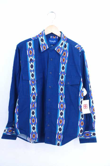 Wrangler （ラングラー） ビンテージ チマヨ柄シャツ メンズ トップス