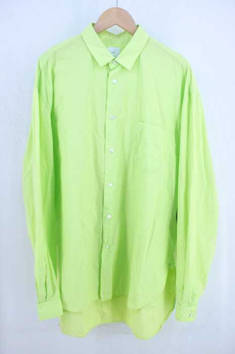 Name. （ネーム） 18SS GARMENT DYED LOOSE FIT SHIRT メンズ トップス