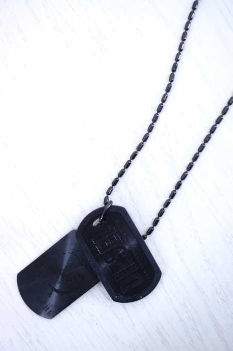 DIESEL （ディーゼル） ドックタグネックレス メンズ アクセサリー
