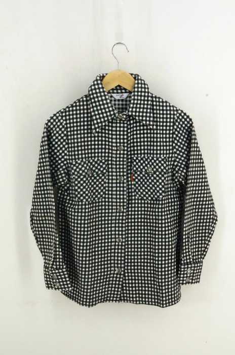 Levis （リーバイス） 70~80S オレンジタブ ブロックチェックウエスタンシャツジャケット レディース アウター