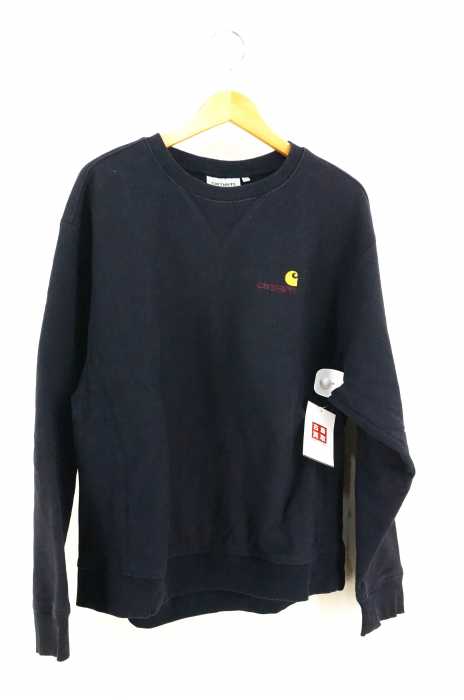 Carhartt WIP（カーハートワークインプログレス） AMERICAN SCRIPT SWEAT ロゴ刺繍スウェット メンズ トップス