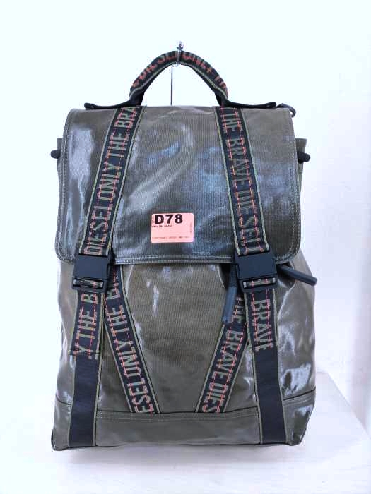 DIESEL（ディーゼル） ONLY THE BRAVE ロゴトリム バックパック レディース バッグ