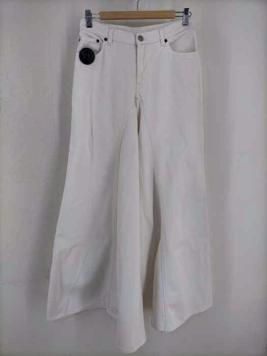 MM6 Maison Margiela（エムエムシックス メゾンマルジェラ） 19SS ワイドレッグデニムパンツ レディース パンツ