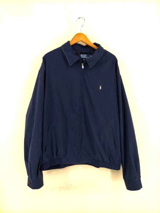 Polo by RALPH LAUREN(ポロバイラルフローレン) 90s フルジップ ポニー刺繍スウィングトップ メンズ アウター