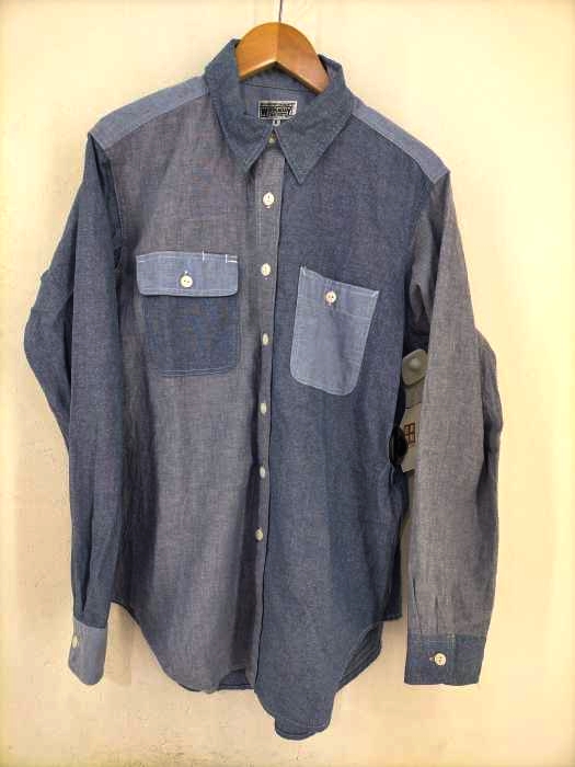 Engineered Garments WORKADAY（エンジニアードガーメンツ） 20SS Utility Shirt Combo _ Cotton Chambray メンズ トップス