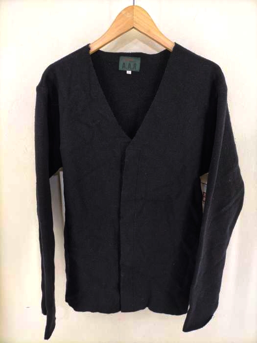 Yohji Yamamoto DURBAN A.A.R(ヨウジヤマモト ダーバン アール) 圧縮ウールカーディガン メンズ トップス