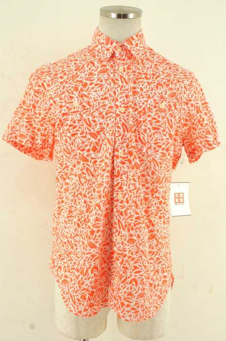 MAISON KITSUNE （メゾンキツネ） 総柄半袖シャツ メンズ トップス
