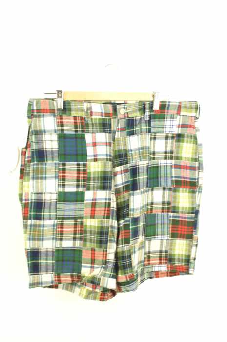 Polo by RALPH LAUREN （ポロバイラルフローレン） チェック柄パッチワークハーフパンツ メンズ パンツ