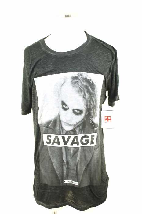 ELEVENPARIS （イレブンパリ） SAVAGEフォトプリントTシャツ メンズ トップス