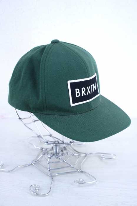 Brixton(ブリクストン) BOXロゴ刺繍キャップ メンズ 帽子