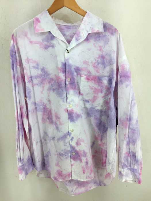 URU(ウル) 19AW TIE DYE SHIRT タイダイシャツ メンズ トップス