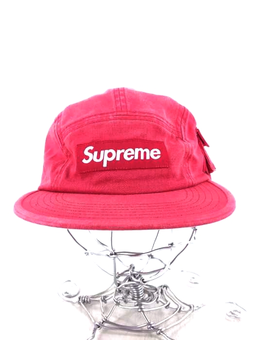 Supreme(シュプリーム) 19AW Snap Pocket Camp Cap メンズ 帽子