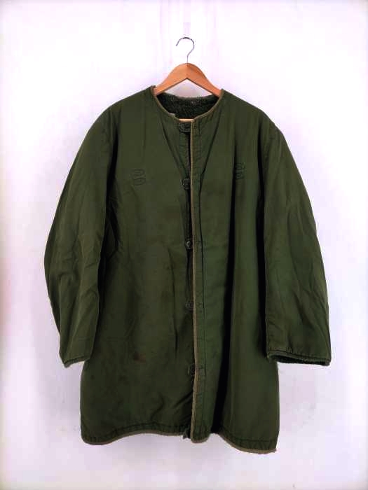 USED古着（ユーズドフルギ） C48 スウェーデン軍 ボアライナーコート メンズ アウター
