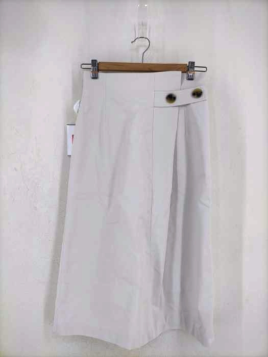 Spick and Span（スピックアンドスパン） 19SS フロントオックスベルトボタンスカート レディース スカート