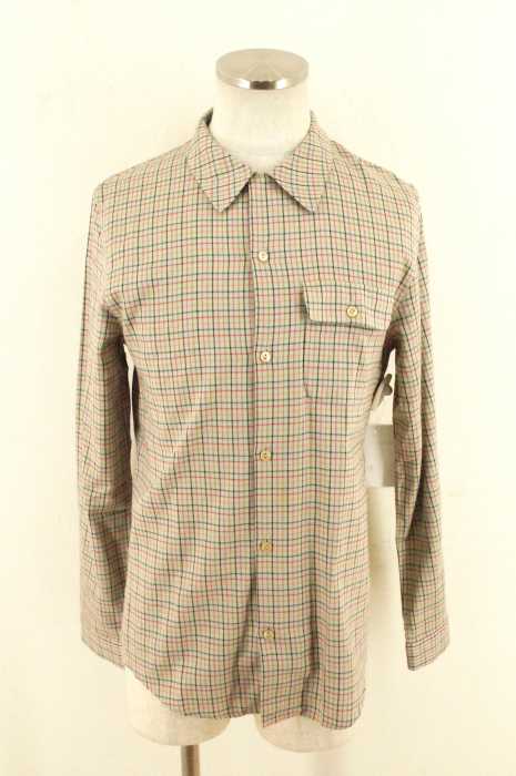 A.P.C. （アーペーセー） オープンカラーチェックシャツ メンズ トップス