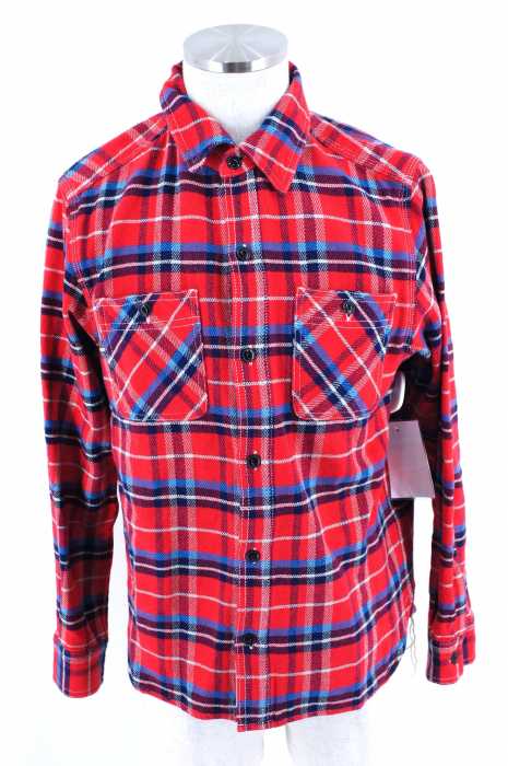Loquat Sports Wear　（ロックァットスポーツウェア） チェック柄ボタンシャツ メンズ トップス