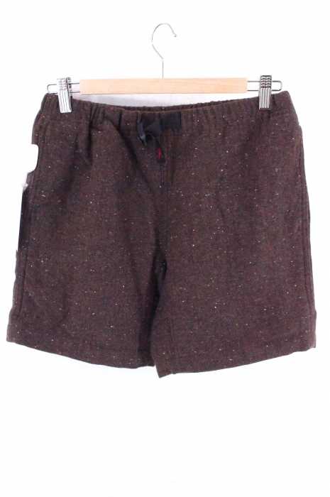 GRAMICCI （グラミチ） 12AW　ごま塩ウール混クライミングショートパンツ レディース パンツ
