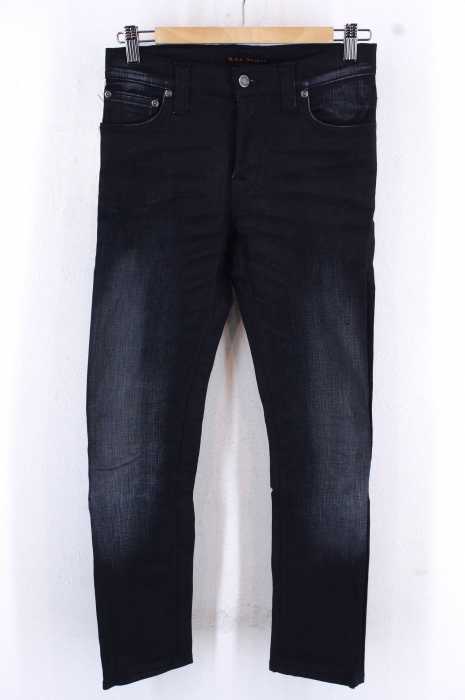 Nudie Jeans （ヌーディージーンズ） Tube Tom 加工スキニーデニムパンツ メンズ パンツ