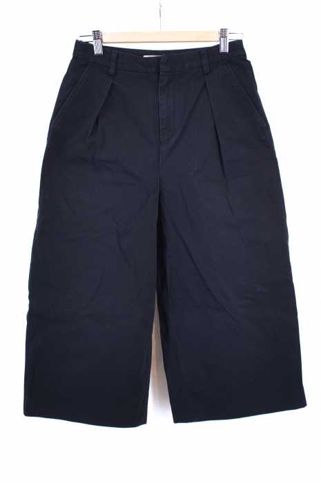 BEAUTY & YOUTH UNITED ARROWS （ビューティーアンドユースユナイテッドアローズ） 16SS　コットン8分丈ガウチョパンツ レディース パンツ