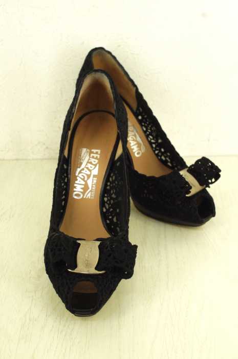 Salvatore Ferragamo (サルヴァトーレフェラガモ) OPEN TOE SHOES オープントゥシューズ レディース シューズ