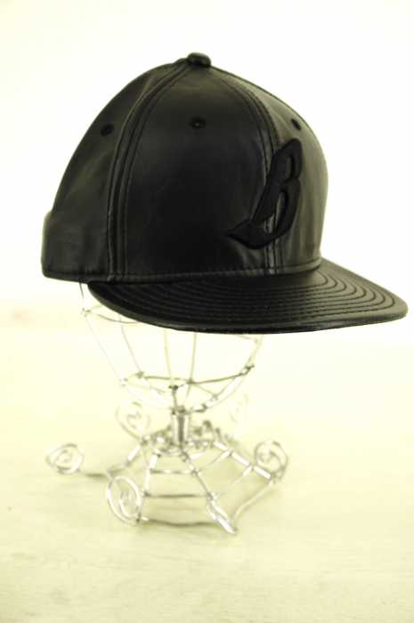 BILLIONAIRE BOYS CLUB×NEW ERA (ビリオンボーイズクラブニューエラ） レザーBBキャップ メンズ 帽子
