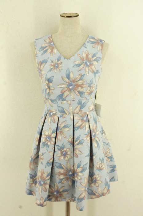 dazzlin （ダズリン） 15SS 花柄ノースリーブワンピース レディース ワンピース
