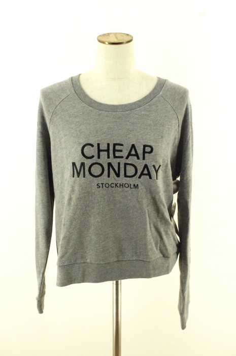 CHEAP MONDAY (チープマンデー) プリントスウェット レディース トップス