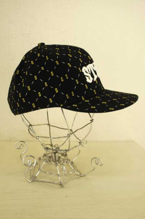 STUSSY×NEW ERA （ステューシー×ニューエラ） 刺繍総柄BBキャップ メンズ 帽子