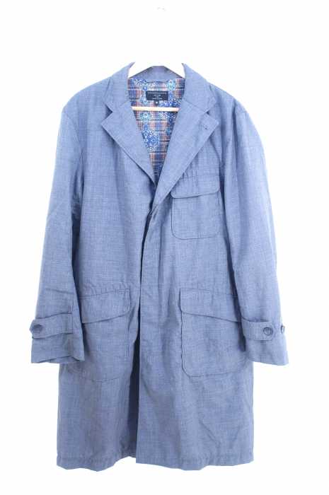 Engineered Garments × FREAK'S STORE （エンジニアードガーメンツ フリークスストア） 別注 裏地総柄 トロピカルウールチェスターコート メンズ アウター