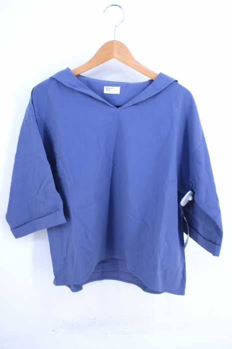 merlot IKYU(メルロー) コットンスキッパーセーラーブラウス レディース トップス