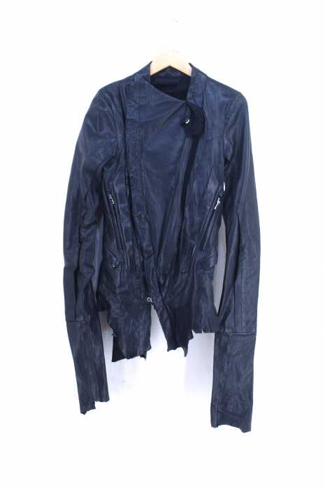 EKAM（エカム） カットオフデザインシープレザージャケット メンズ