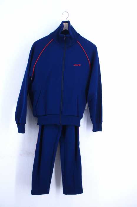 adidas （アディダス） 60S デサント製 西ドイツタグ セットアップトラックジャケット メンズ セットアップ