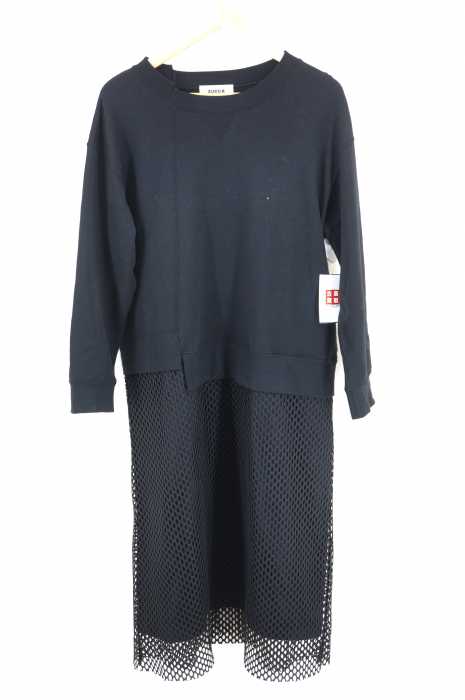 ZUCCa （ズッカ） 20SS コットン裏毛ワンピース アシンメトリーカッティング切替ワンピース レディース ワンピース