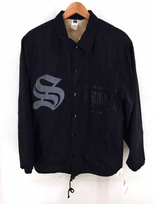 SOE(ソーイ) 内ボア NYLON COACH JACKET Forbidden fruit メンズ アウター
