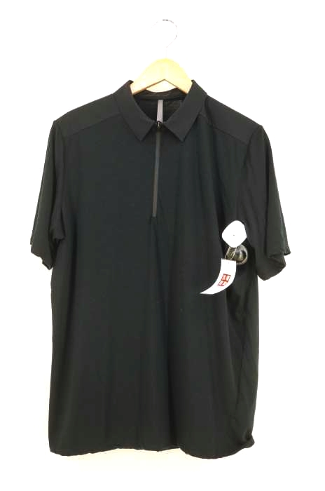 ARCTERYX VEILANCE（アークテリクスヴェイランス） Frame SS Polo Shirt Black　ポロシャツ　メリノウ―ルジャージ メンズ トップス