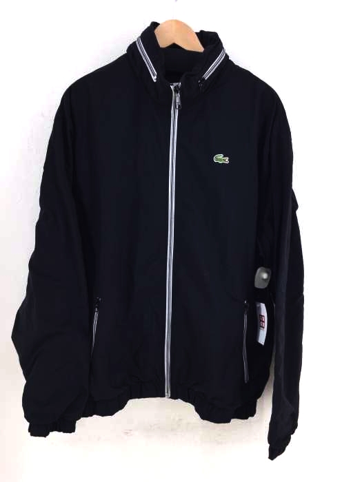 LACOSTE（ラコステ） ワニ刺繍　フード内蔵ブルゾンジャケット メンズ アウター