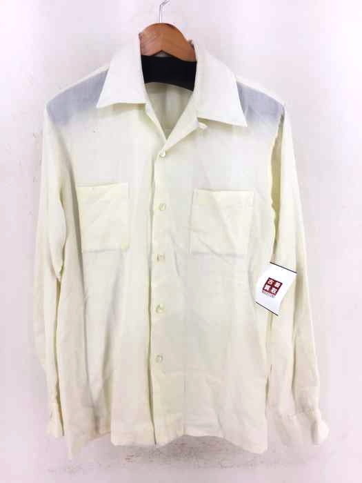 USED古着（ユーズドフルギ） 70S WOOD WARDS 開襟シャツ メンズ トップス