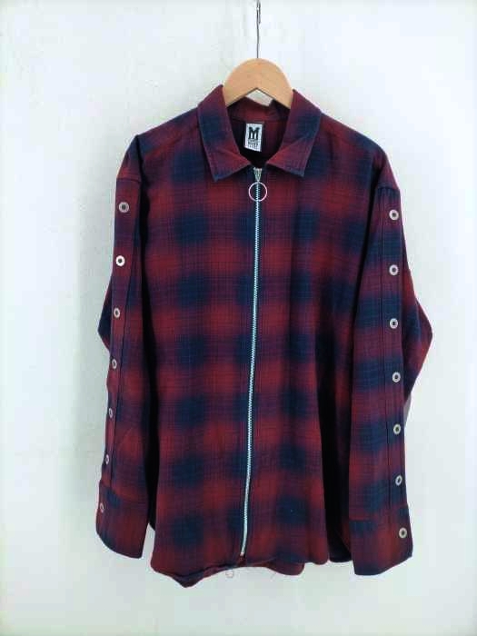 MYne(マイン) 18SS CHECKER SLEEVE HOODIE メンズ トップス