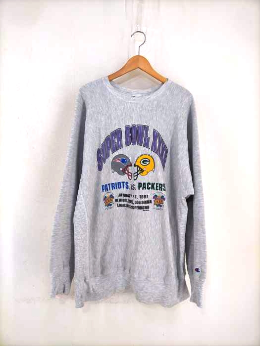Champion（チャンピオン） 90S REVERSE WEAVE トリコタグ ラバー六段プリント メンズ トップス