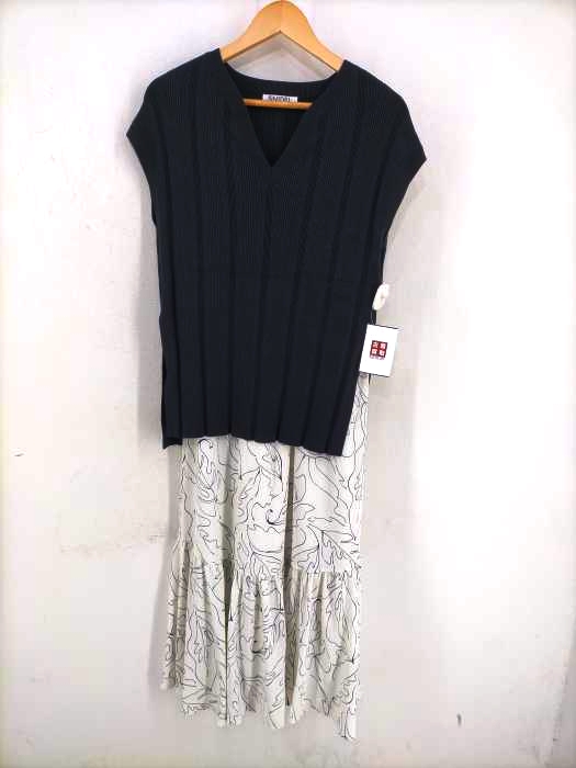 snidel(スナイデル) 20SS ニット×プリントスカートSET レディース セットアップ