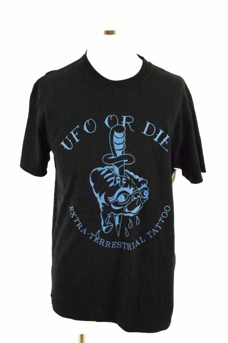 RADIALL × BLACK WEIRDOS　（ラディアル × ブラック ウィドゥ） 16SS　パロディプリントTシャツ メンズ トップス