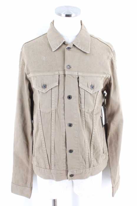 Levi's （リーバイス） ダメージ加工カラーデニムジャケット メンズ アウター