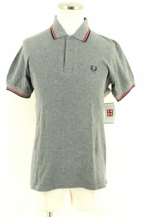 FRED PERRY (フレッドペリー) フロントロゴ半袖ポロシャツ メンズ トップス