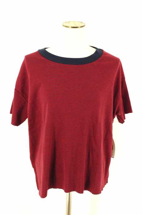 PETIT BATEAU (プチバトー) ボーダー柄 半袖Tシャツ レディース トップス