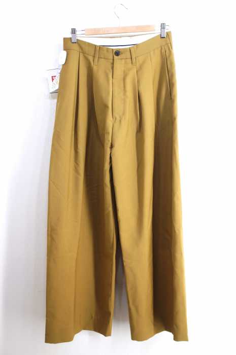 Name. （ネーム） WOOL MOHAIR WIDE PANTS メンズ パンツ