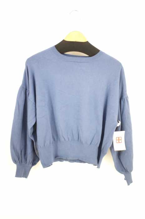 NATURAL BEAUTY BASIC(ナチュラルビューティーベーシック) ボリュームギャザースリーブニット レディース トップス